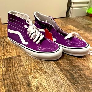Vans Purple Tapered High tops
